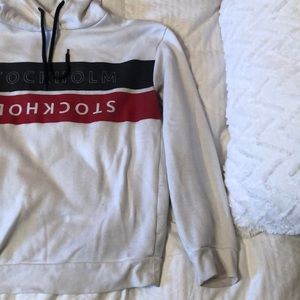 Topshop Sweaters - Classic white Stockholm hoodie Topshop Sweaters - Classic white Stockholm hoodie